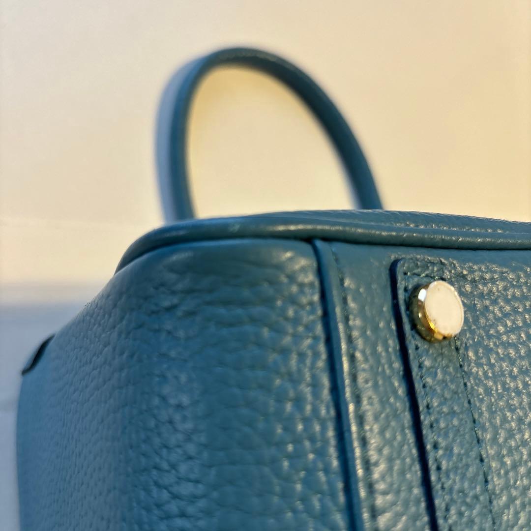 ADMJ ミニトートバッグ　ターコイズブルー