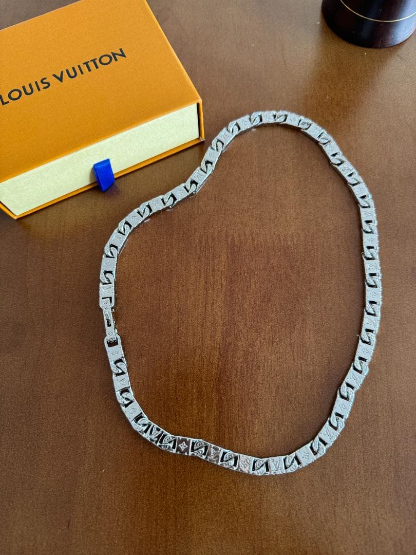 モノグラム タイドアップ ネックレス