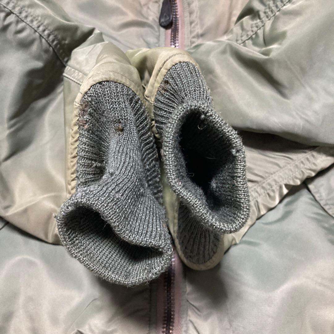 実名復刻　縦ステッチ　リアルマックイーン　MA-1 E型　M