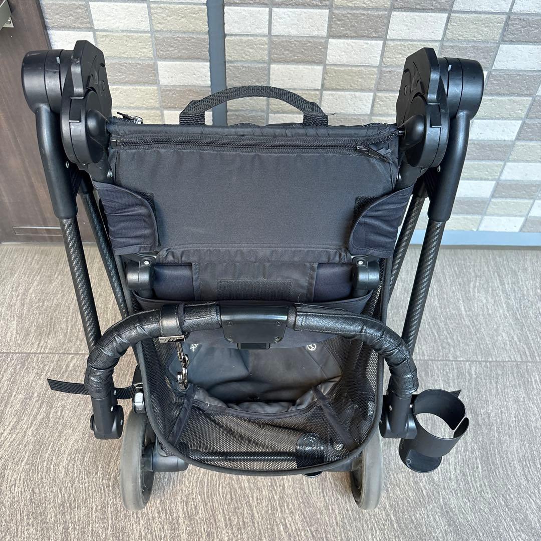 Cybex メリオ 黒 ブラック カップホルダー バギーボード付き
