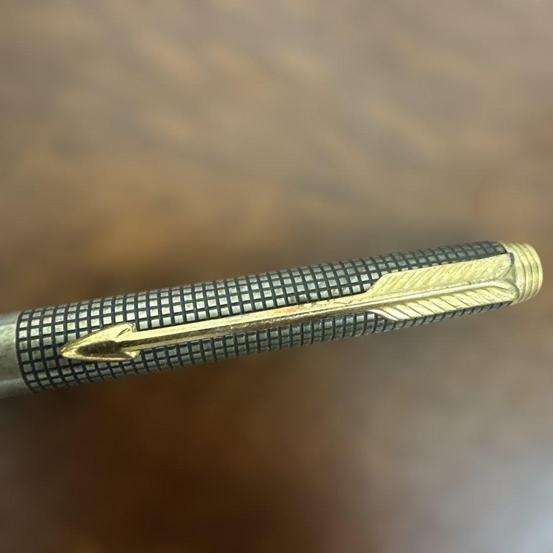 ★ヴィンテージ★PARKER75ボールペンスターリングシルバー芯入り