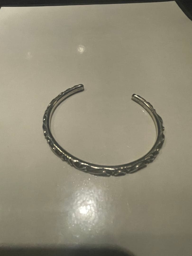 クロムハーツ　スクロールバングル