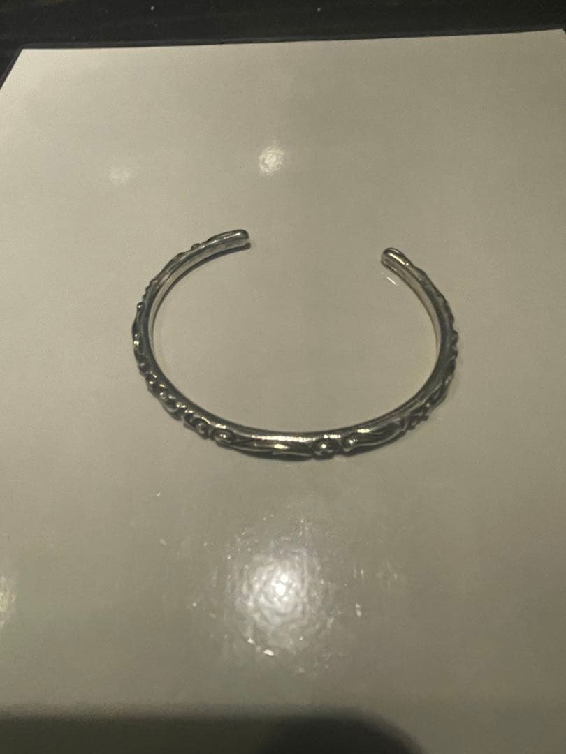 クロムハーツ　スクロールバングル