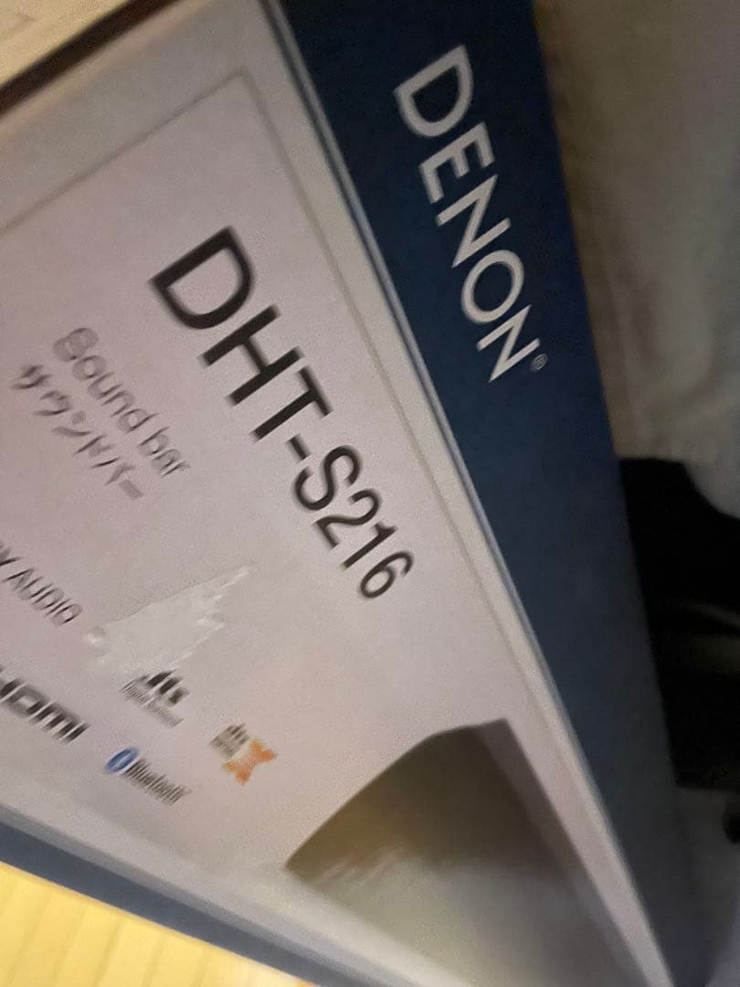 美品 DENONサウンドバー　DHT-S216