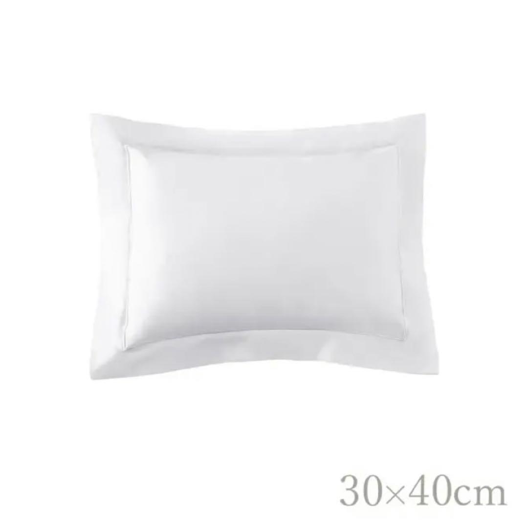 ホテルライクインテリア　プドワール　カバー 30x40cm 400TC ホワイト