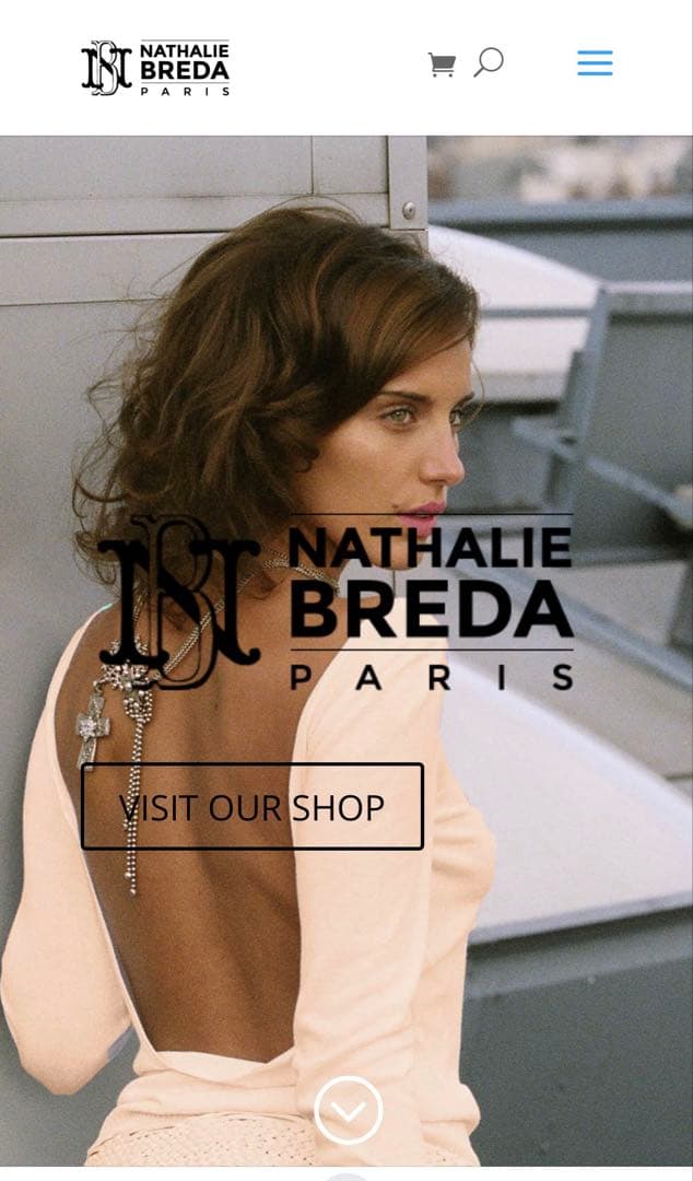 Natalie Breda パリ　ジュエリー　デザイナー　ネックレス