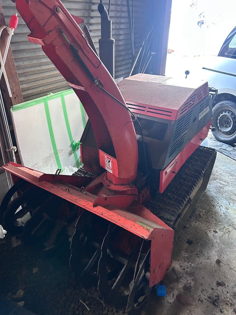 ミツビシ除雪機　スノーロータリー MSR1101D フジイ除雪機