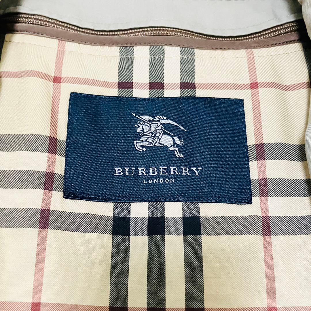 バーバリーロンドン　ステンカラーコート　ベージュ　ライナー　トレンチコート