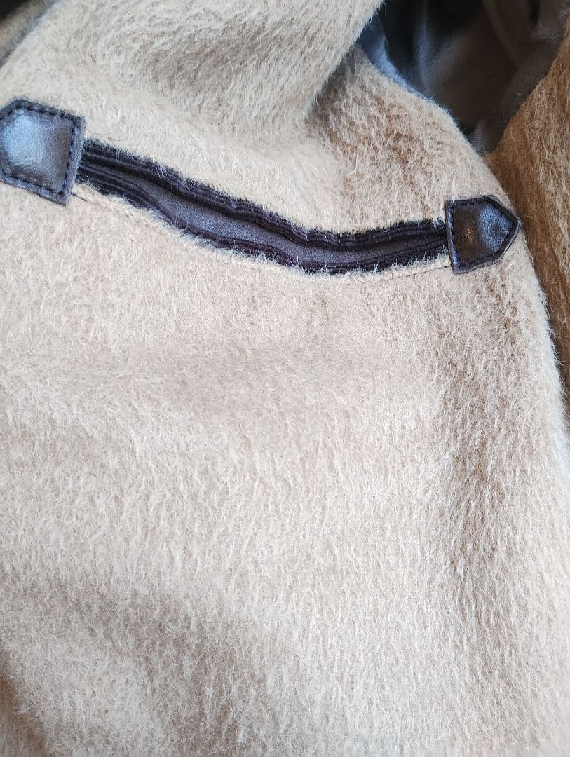 ロストコントロール ホースハイド カーコート 36 Sサイズ　ブラウン