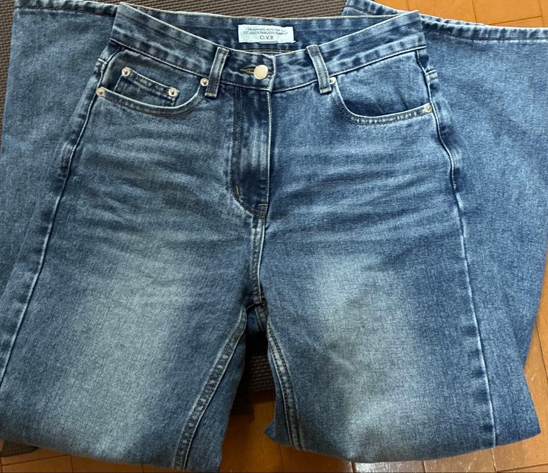 最終値下げOUVIR　SKEWデニムパンツ　canaljean