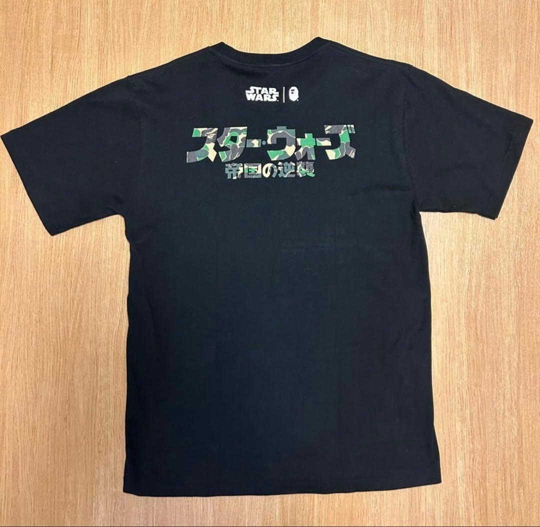 【新品】A BATHING APE スターウォーズ　コラボ　APE　Tシャツ　L