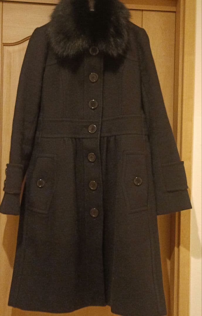 バーバリーブルーレーベル　ロングコート40