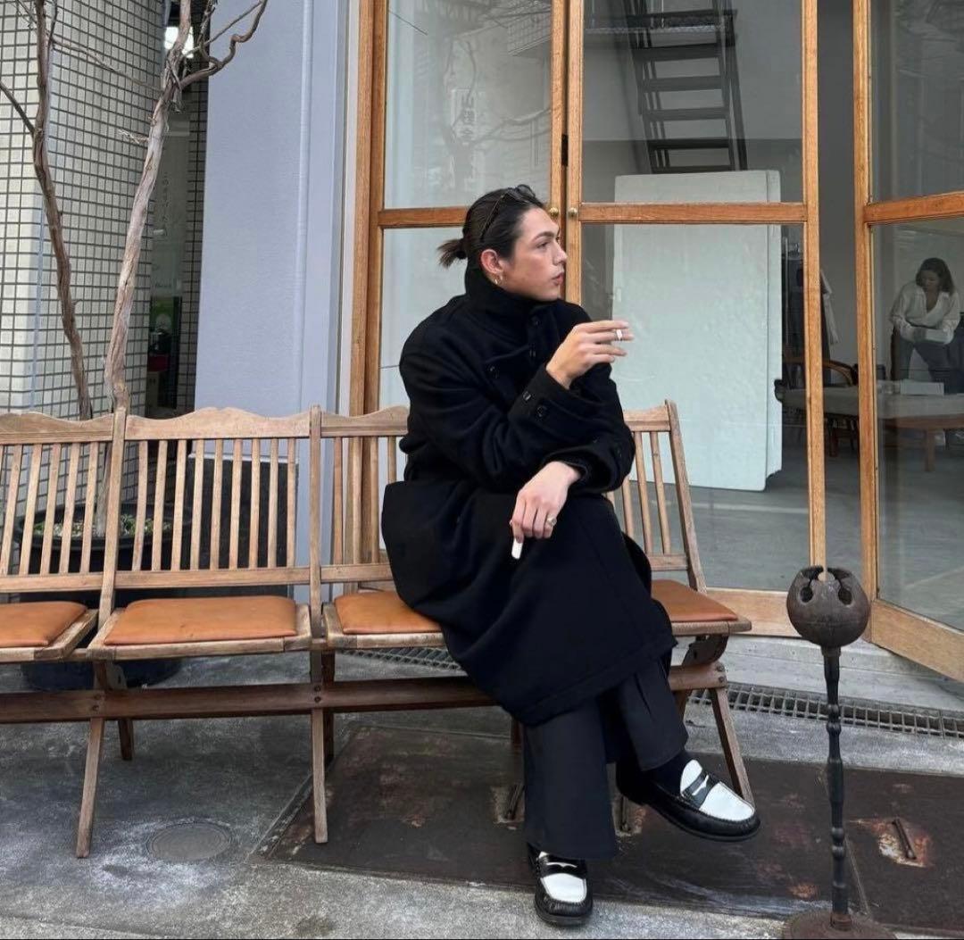 ひ*ん様 超希少XXS LEMAIRE ルメール WRAP COAT