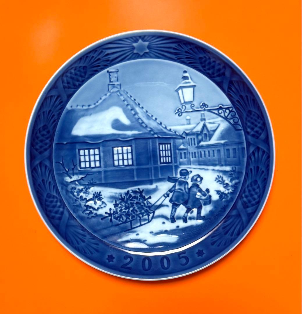 ロイヤルコペンハーゲン 冬の皿4枚セット 2002-2005