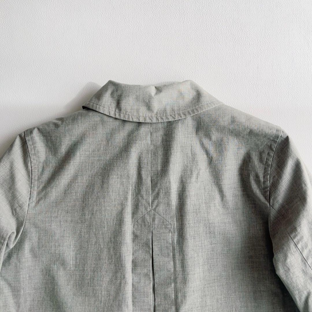 マーガレットハウエル　ステンカラーコート　ウールライナー付　Aライン