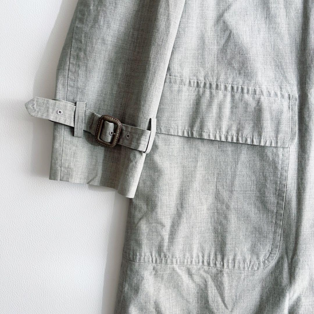 マーガレットハウエル　ステンカラーコート　ウールライナー付　Aライン