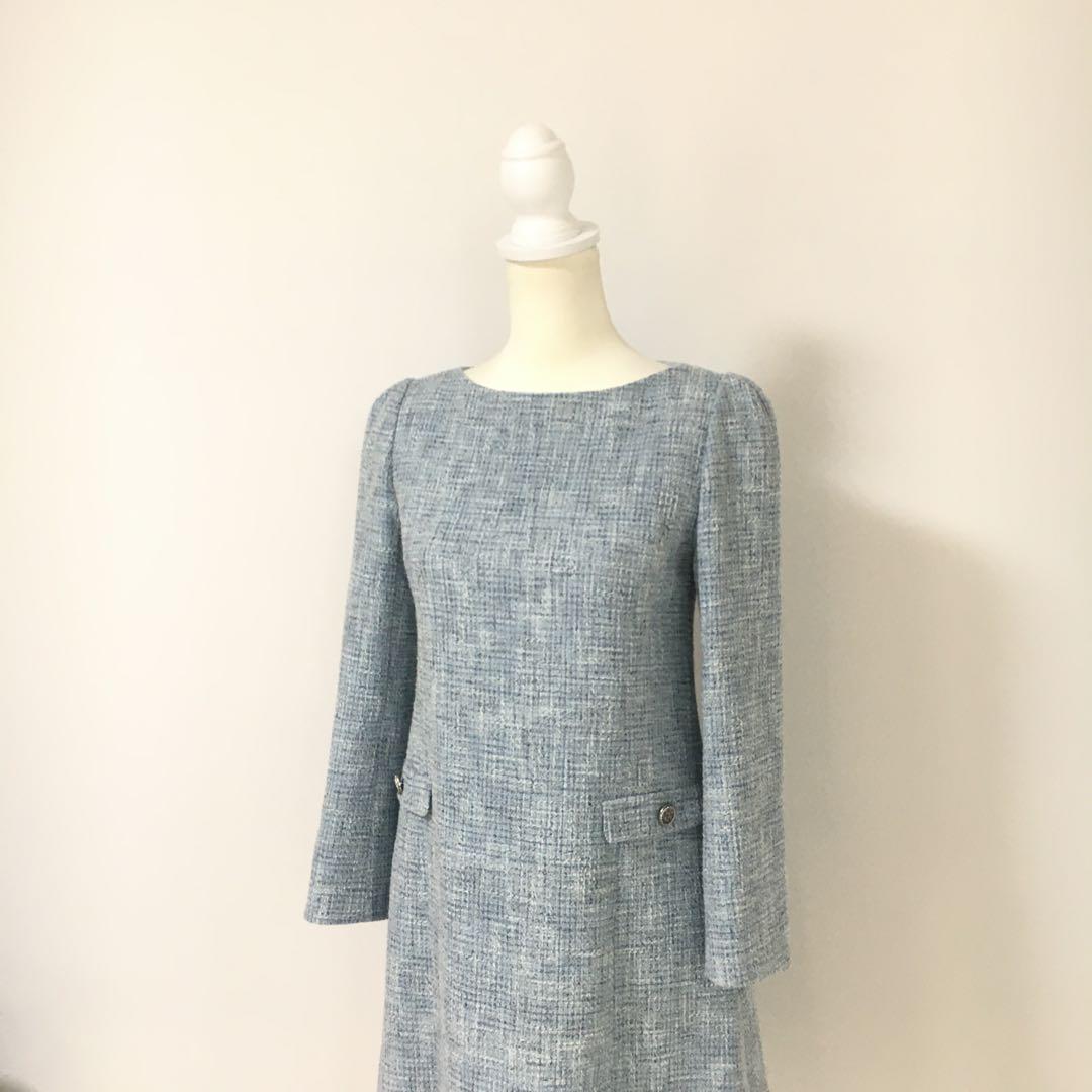 新作美品　FOXEY フォクシー　ウォッシャブルツイード　現行　ワンピース