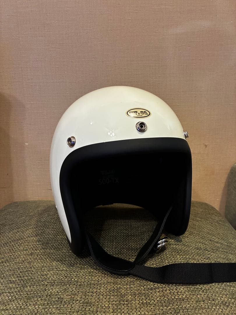 TT&Co. 500-TX ジェットヘルメット ホワイト