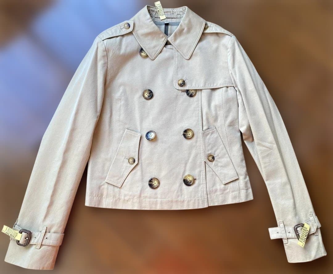 Burberry ベージュ ダブルブレストジャケット