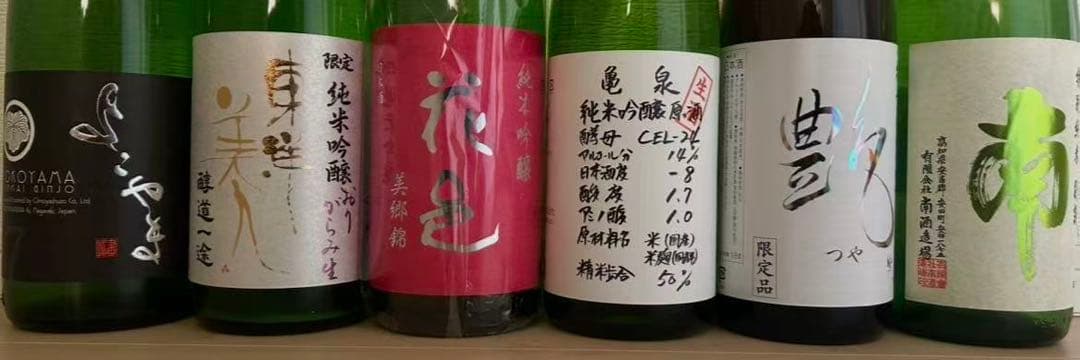 よこやま　東洋美人　花邑　亀泉　梵　南