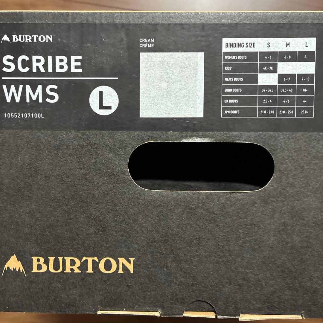 BURTON SCRIBE WMS Re:Flex スノーボービンディング L