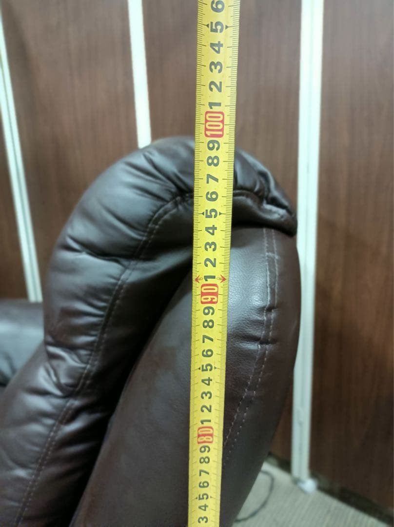 八6402【SHIFFON】シフォン 電動リクライニングソファ(キャスター付)