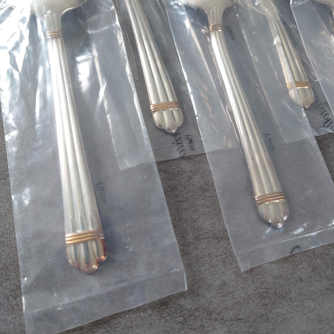 極希少 クリストフル アリアゴールドリング コンソメスプーン 未開封 6点