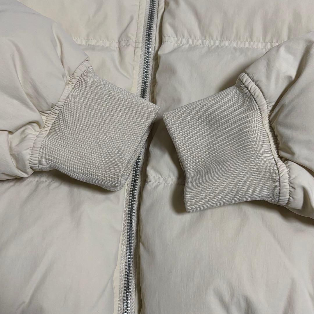 夢*♫様 カルバンクライン ジーンズ ダウンジャケット S 白 ホワイト クリー