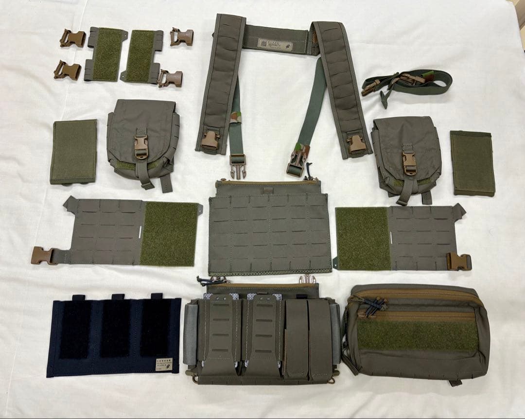 4度戦術　モジュラーチェストリグセット　クリーピングタイム様