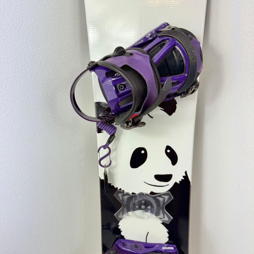 【美品】Spoon Charm 142cm スノーボード パンダ 9129