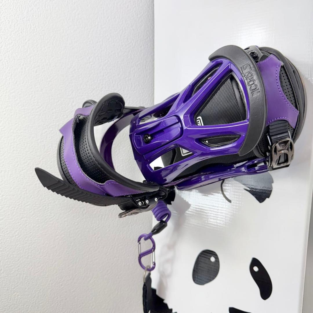 【美品】Spoon Charm 142cm スノーボード パンダ 9129