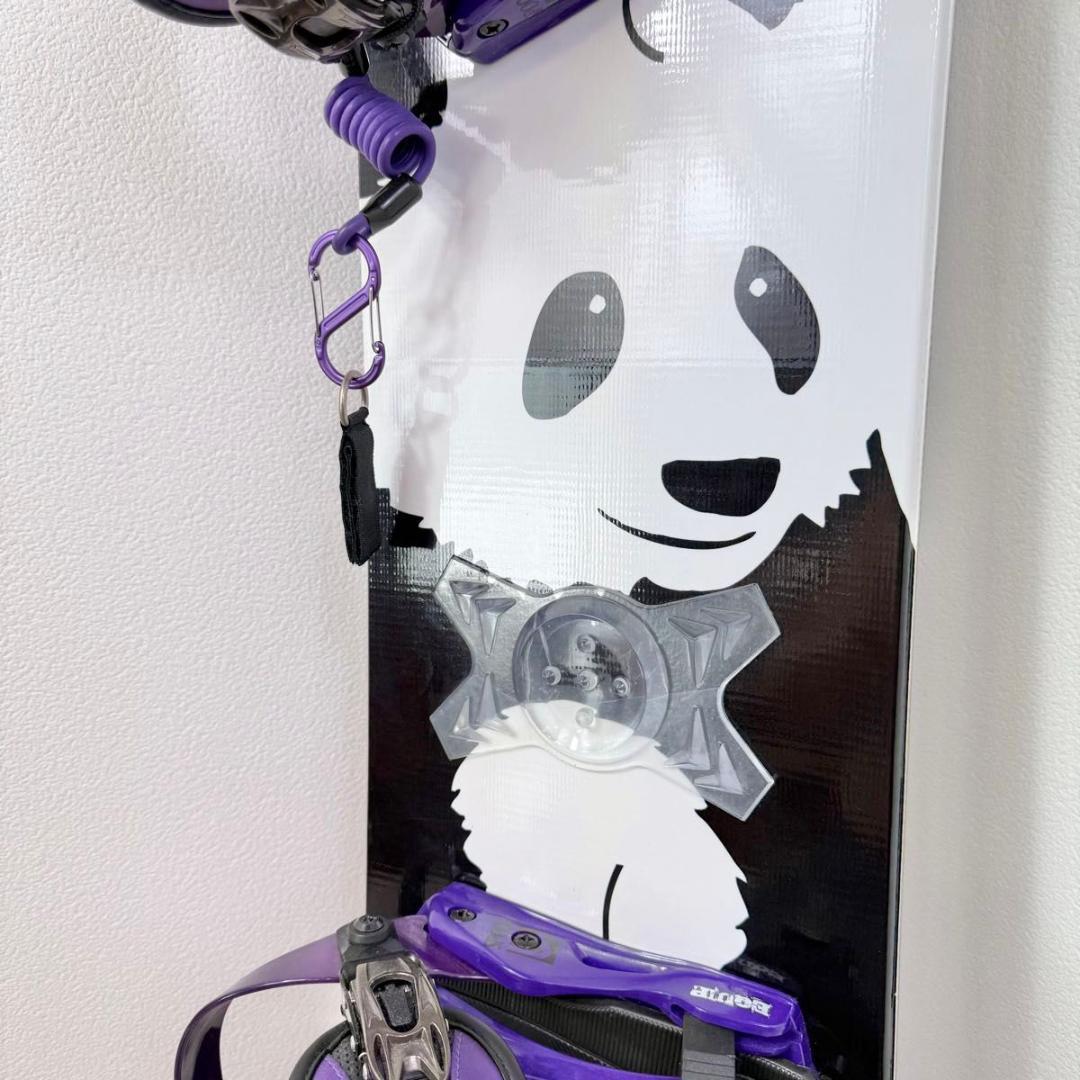 【美品】Spoon Charm 142cm スノーボード パンダ 9129