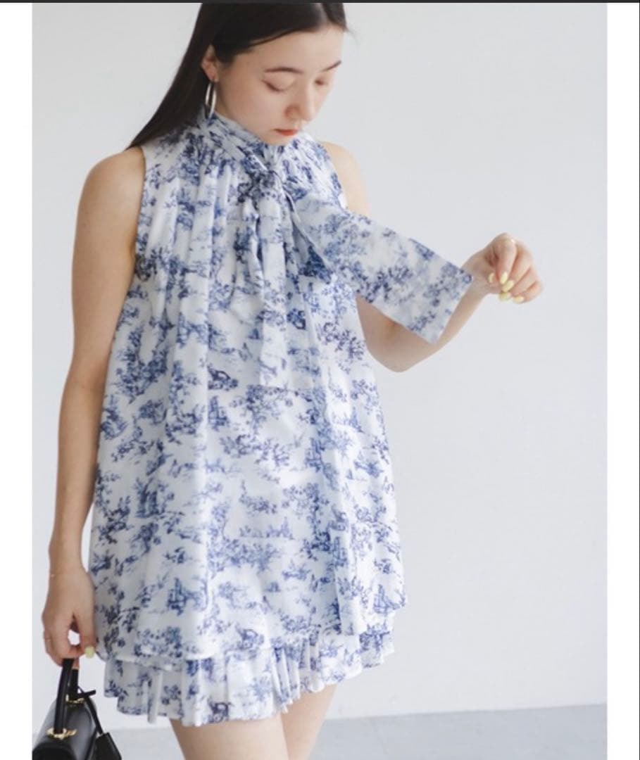 snidelアメスリギャザーブラウス