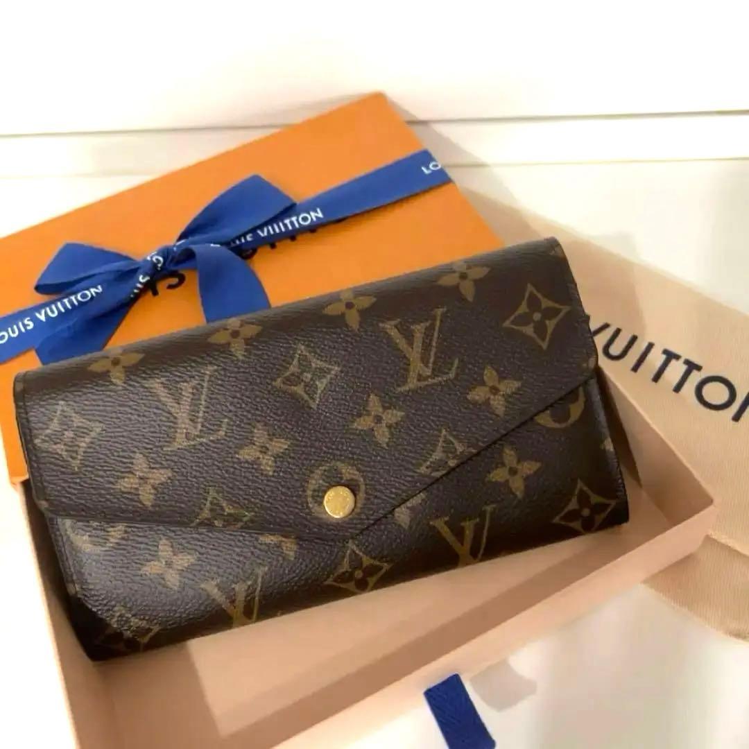 値下げ 画像追加 ルイヴィトン ポルトフォイユサラ モノグラム M605