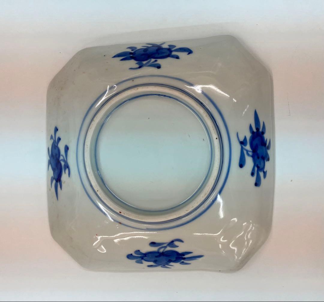 伊万里焼 花柄 皿 明治