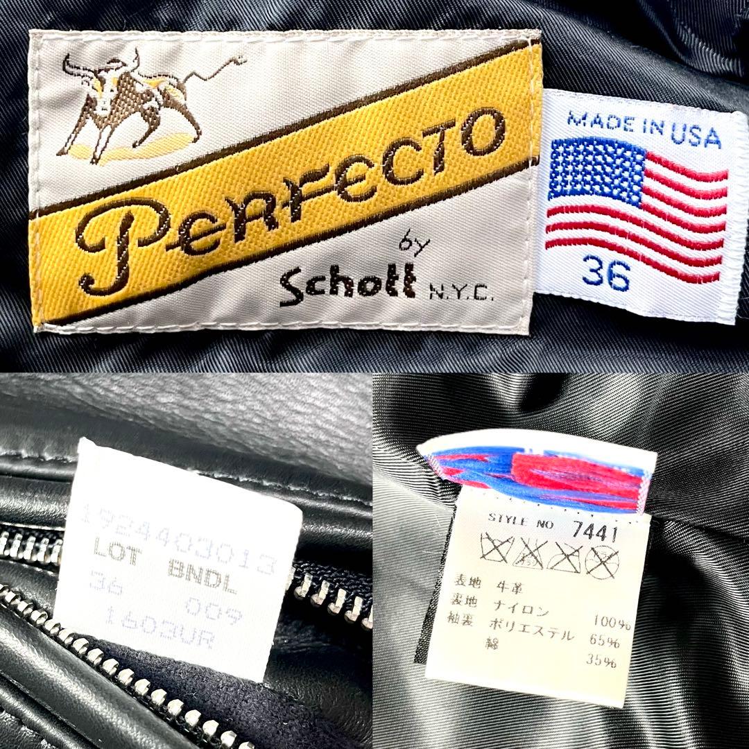 使用感少/アーバンリサーチ別注✨ショット シングルライダース ワンスター 36