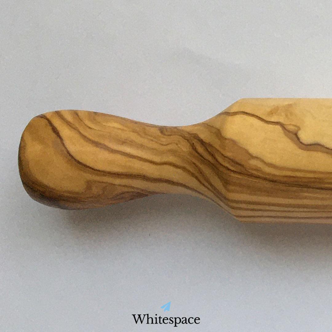 大自然を道具として使う。オリーブウッドで作られためん棒/ローリングピン425新品