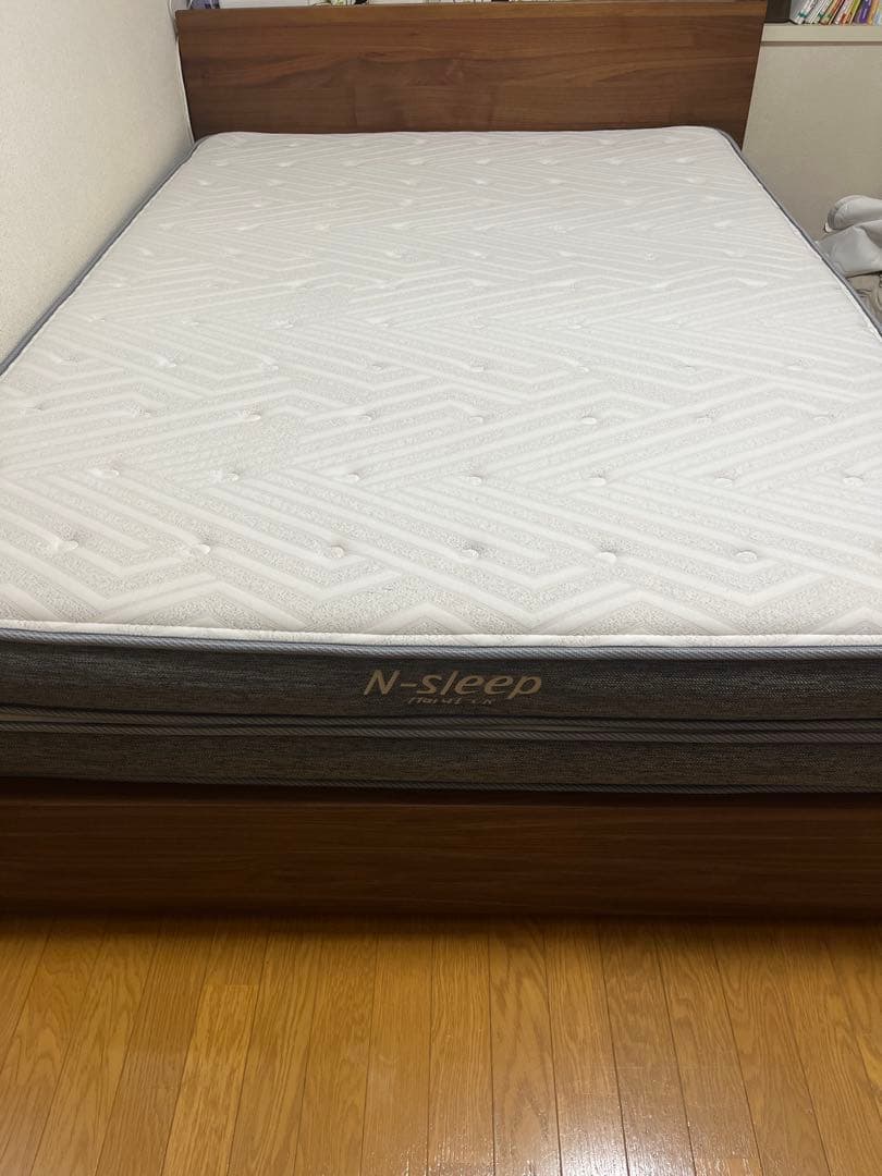 6/15掲載取下ニトリ ダブルマットレス(NスリープハードH1-02CR VH)