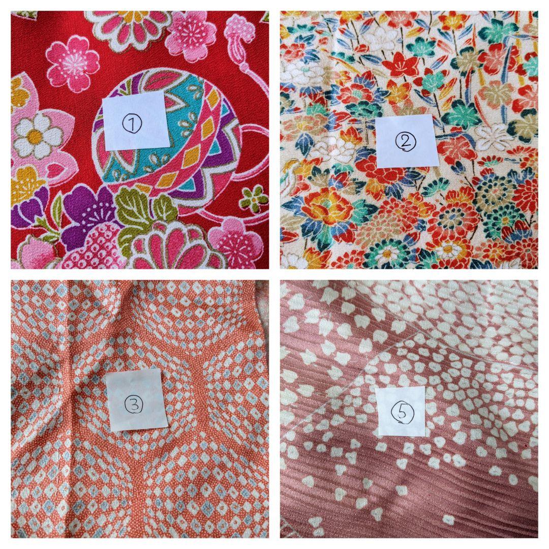 シルバニア雛人形 三人官女 五人囃子の衣装