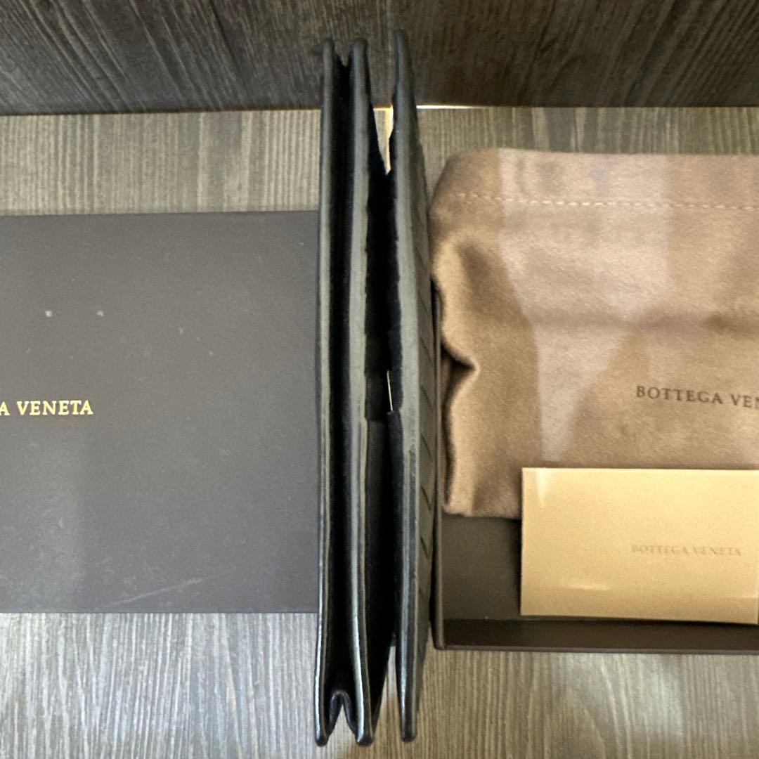 BOTTEGA VENETA 編み込みレザー長財布 ボッテガヴェネタ