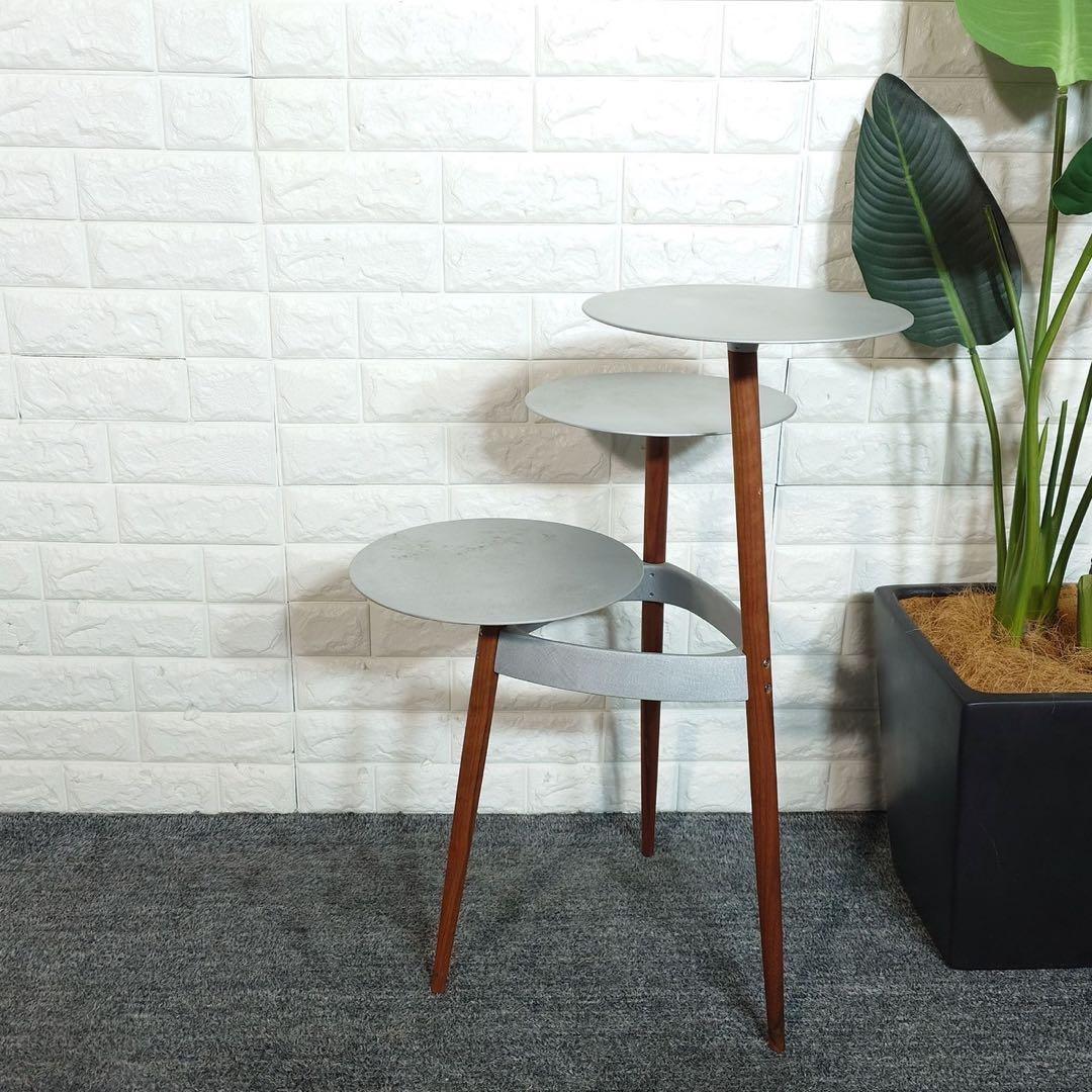 IDCOTSUKA サイドテーブル HK+03 ナラ材 インテリア A059