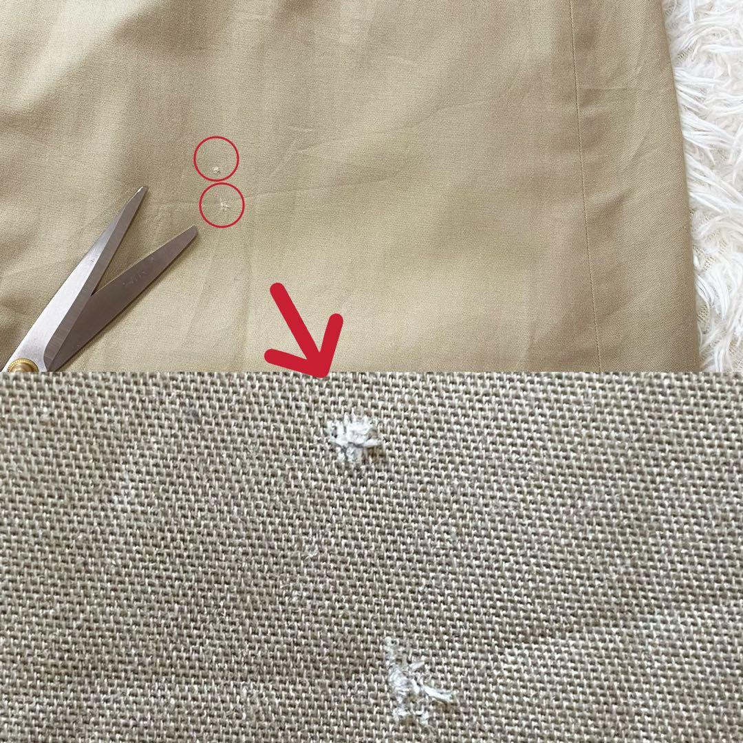 1値下げ中 アクアスキュータム ベルト ラグランクラブチェックステンカラーコート