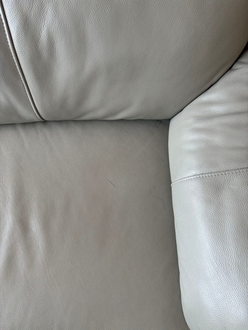 【maimeguさま専用 】三人掛けソファーレザー CLAVER 革皮 PVC