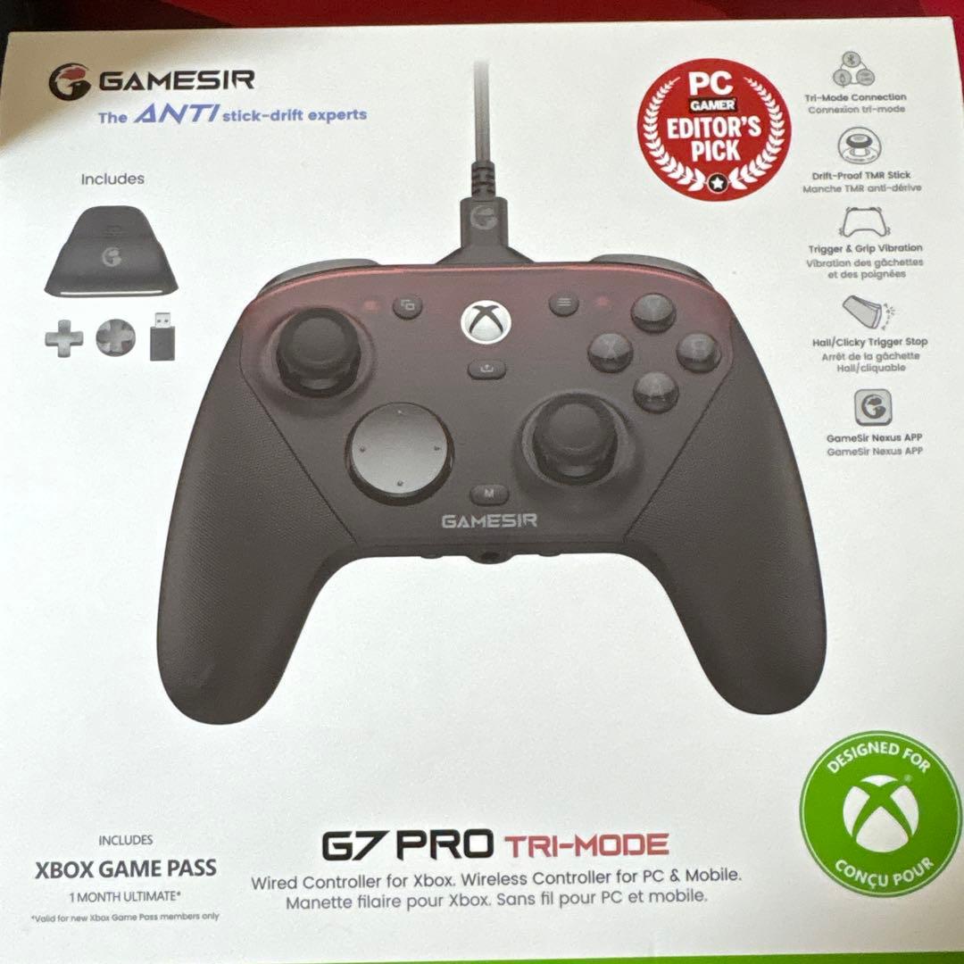 PC用ゲームコントローラー・コンバーター gamesir g7 pro