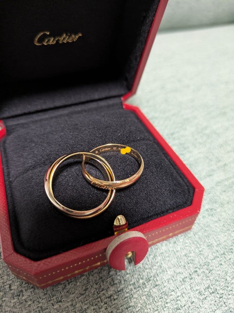 Cartier　トリニティリング　クラシック　57