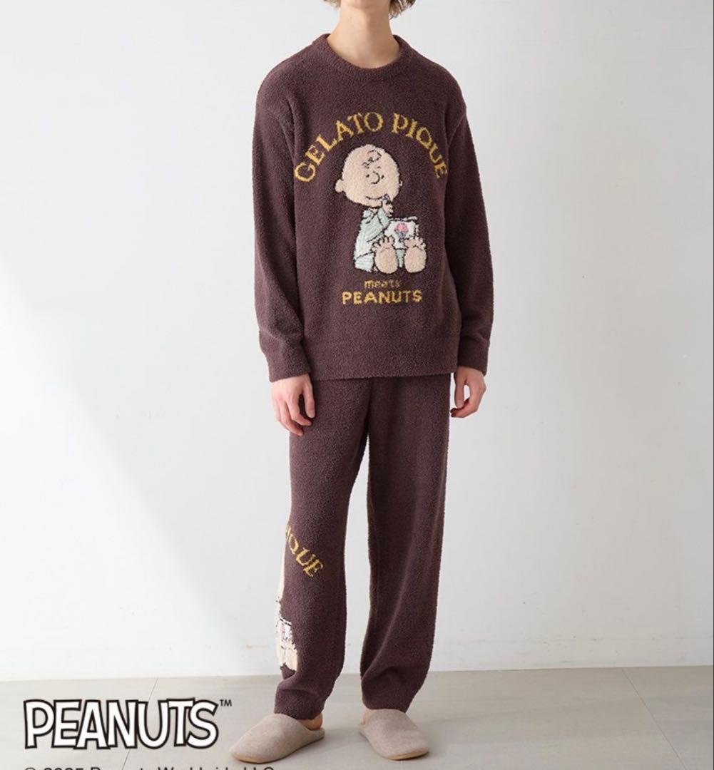 ジェラートピケ オリジナルアート ジャガードプルオーバー＆ロングパンツセット