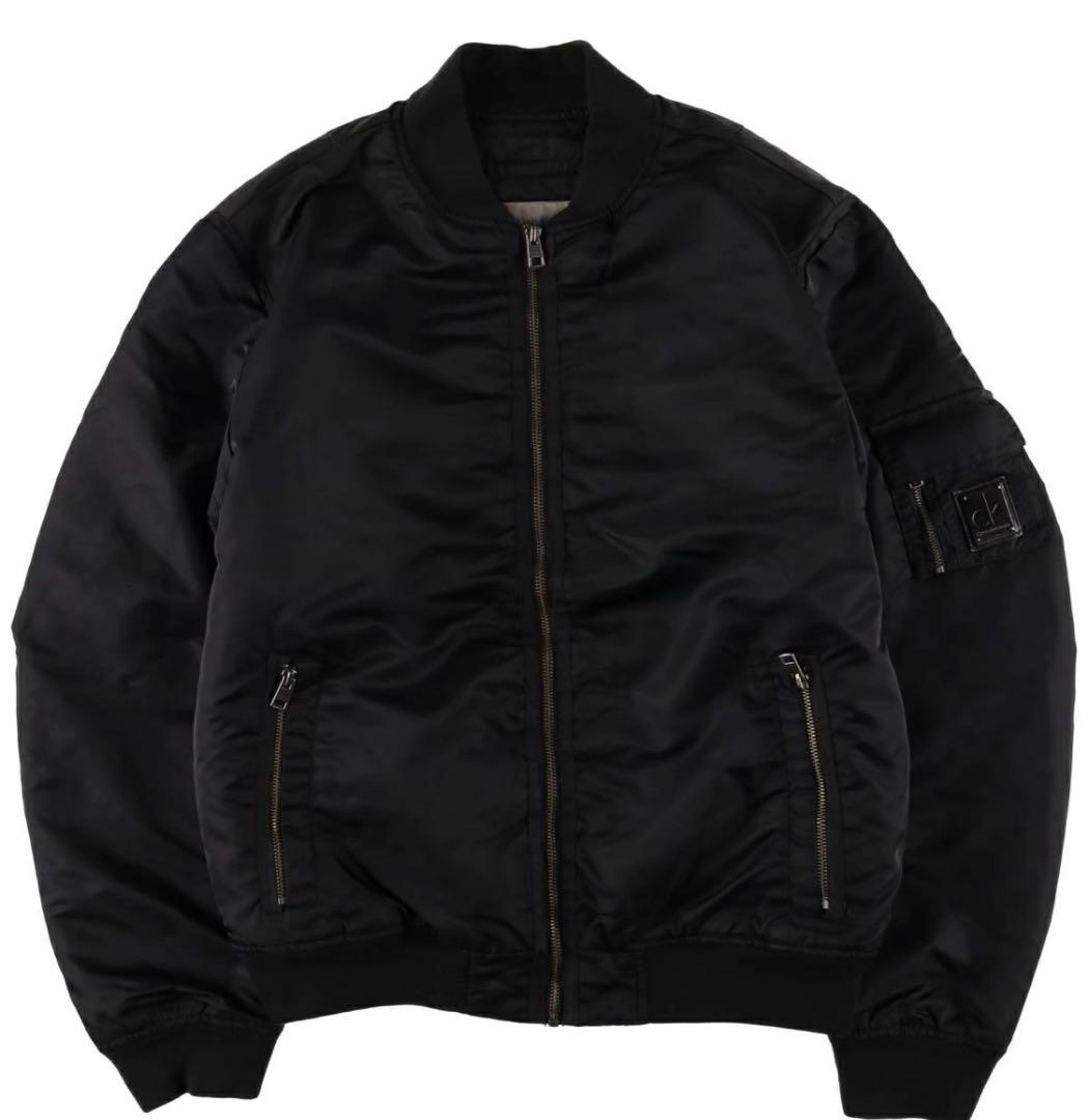   Jeans ブラック MA-1ジャケット　古着