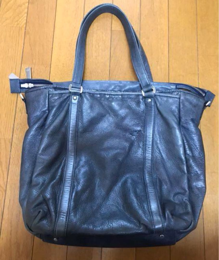 aniaryアニアリトートバッグ　ブルーグレー