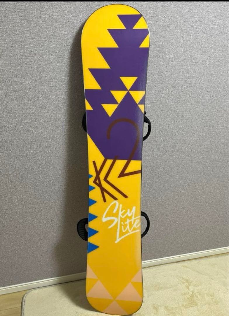 【美品】K2スノーボード板＋ビンディング＋ボードケースセット