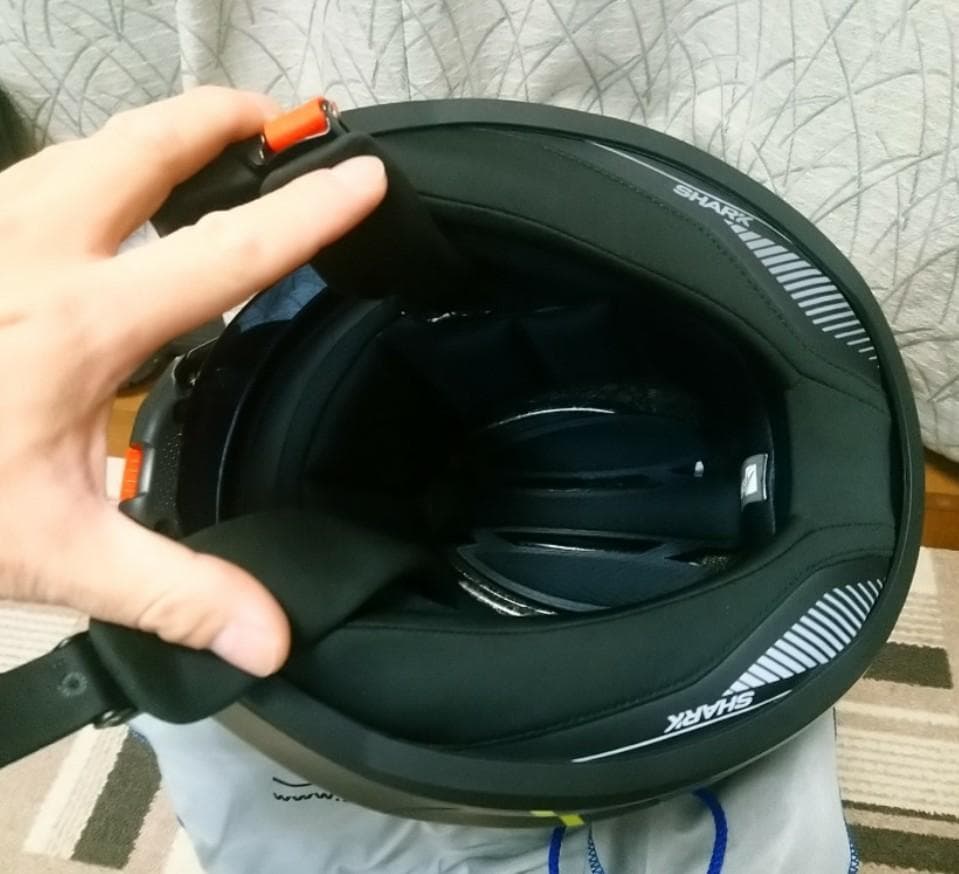 ★SHARK  Evo-jetシステムヘルメット(重量1550g)曇止シート